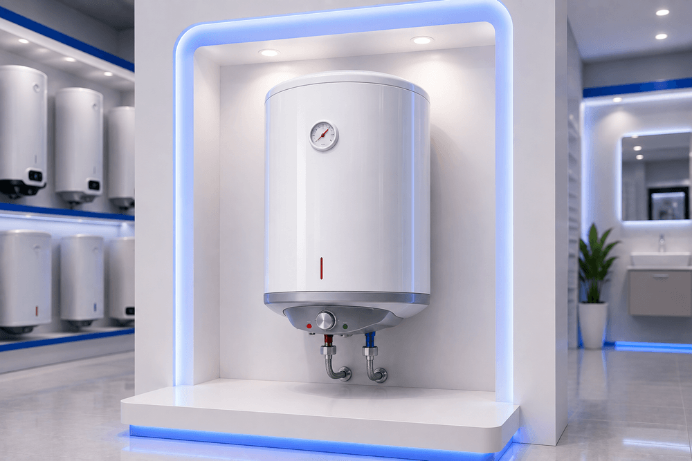 Wall mounted water heater