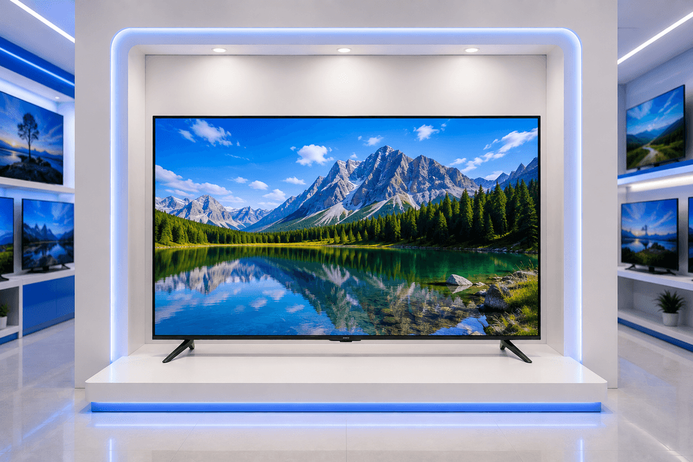 Flat screen LED television